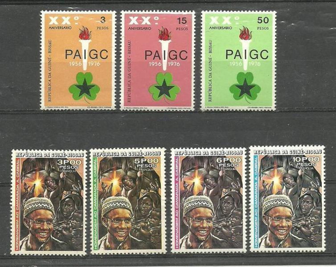 GUINEA-BISSAU Länsi-Afrikka sarjoja **
