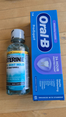 Oral-B ja Listerine setti