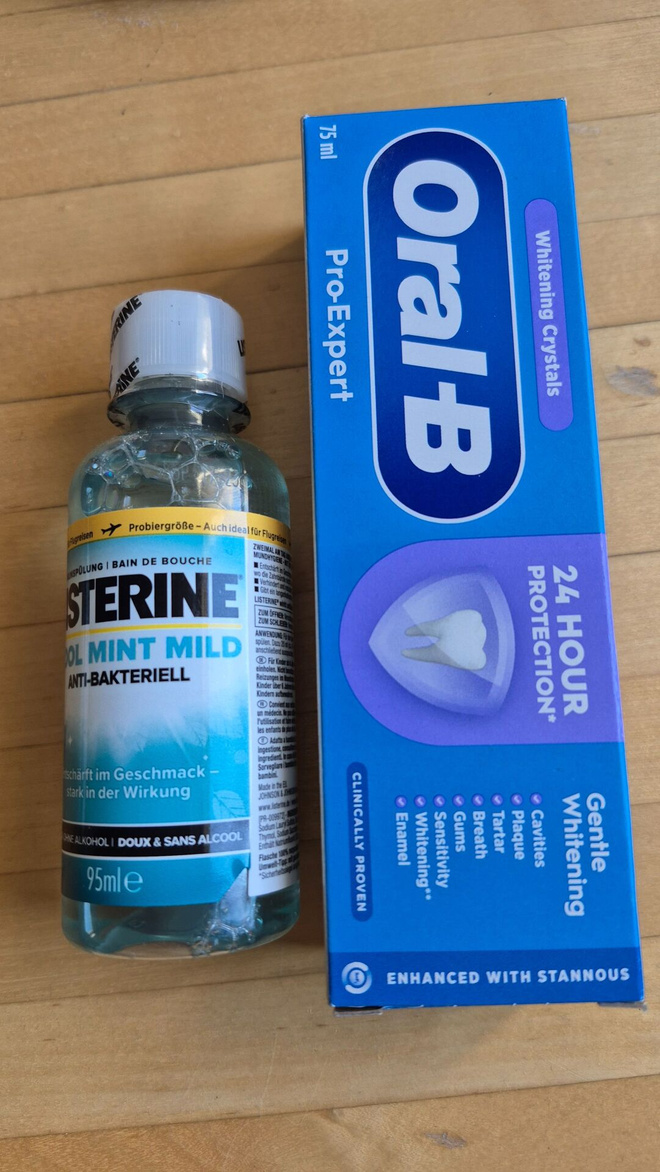 Oral-B ja Listerine setti