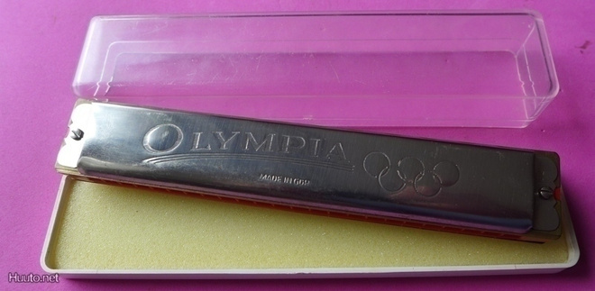 HUULIHARPPU OLYMPIA saksalainen pituus 17,5cm +laatikko