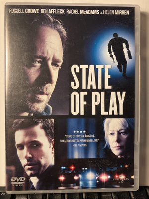 STATE OF PLAY, DVD, MacDonald, Crowe, McAdams, Mirren