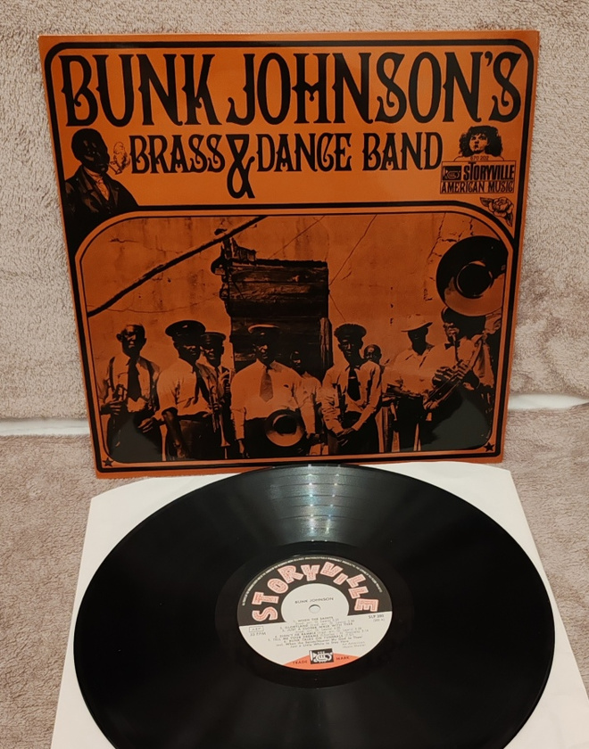 Bunk Johnson's Brass & Dance Band lp