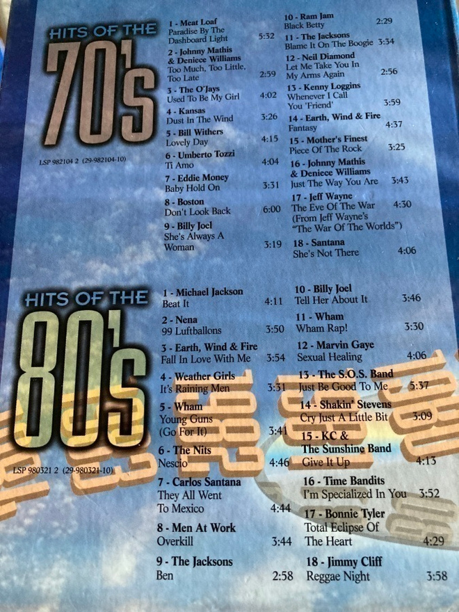 HITS OF 70’s - 80’s and 90’s - TIMETRIP