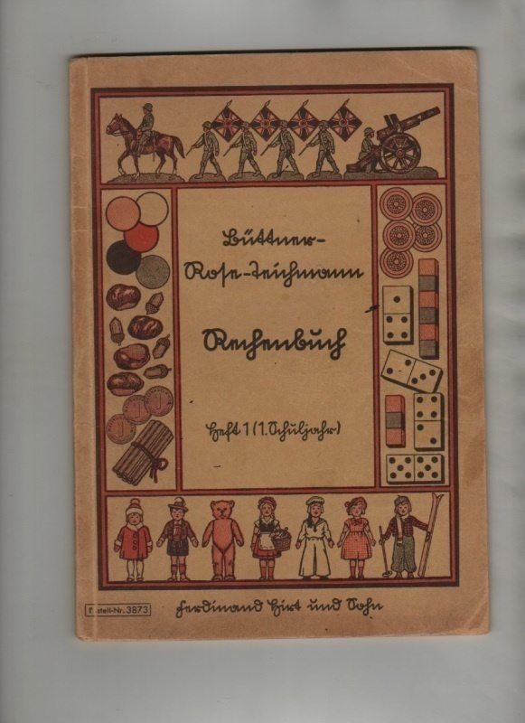 Saksankielinen alkeislaskuoppi 1930 -luvulta, K3