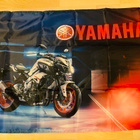 Mainoslippu husaberg yamaha öhlins moottoripyörä - pikkukuva 2