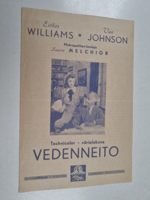 Vedenneito = Badflickan