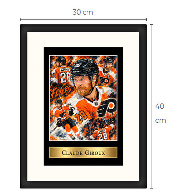 Uusi Claude Giroux art print Limited Edition 30 cm x 40 cm