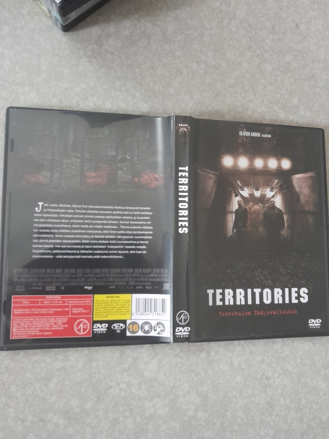 Territories dvd