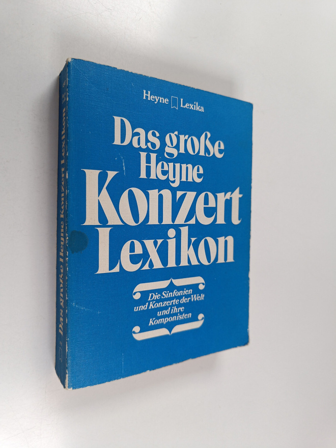 Kurt Pahlen : Das grosse Konzert Lexikon : Die Sinfonien ...