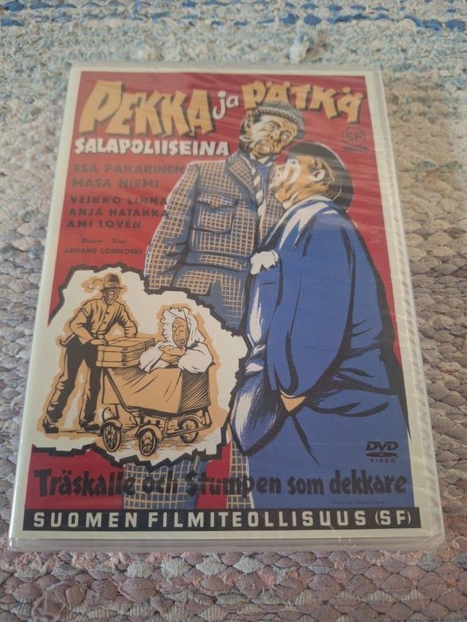 Pekka Ja Pätkä Salapoliiseina-MUOVISSA