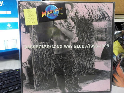 BASSHOLES / LONG WAY BLUES  EX+/EX+ US -98 1ST PRESS LP