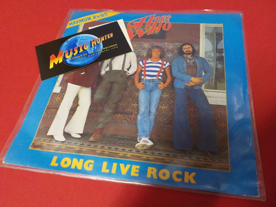THE WHO - LONG LIVE ROCK M-/EX 7'' SINGLE