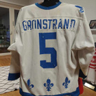 Jari Grönstrand #5 NHL gameworn 1988-1989 Quebec Nordiques - pikkukuva 1