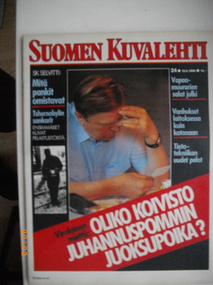 Suomen Kuvalehti Nro 24/1986 (25.2)