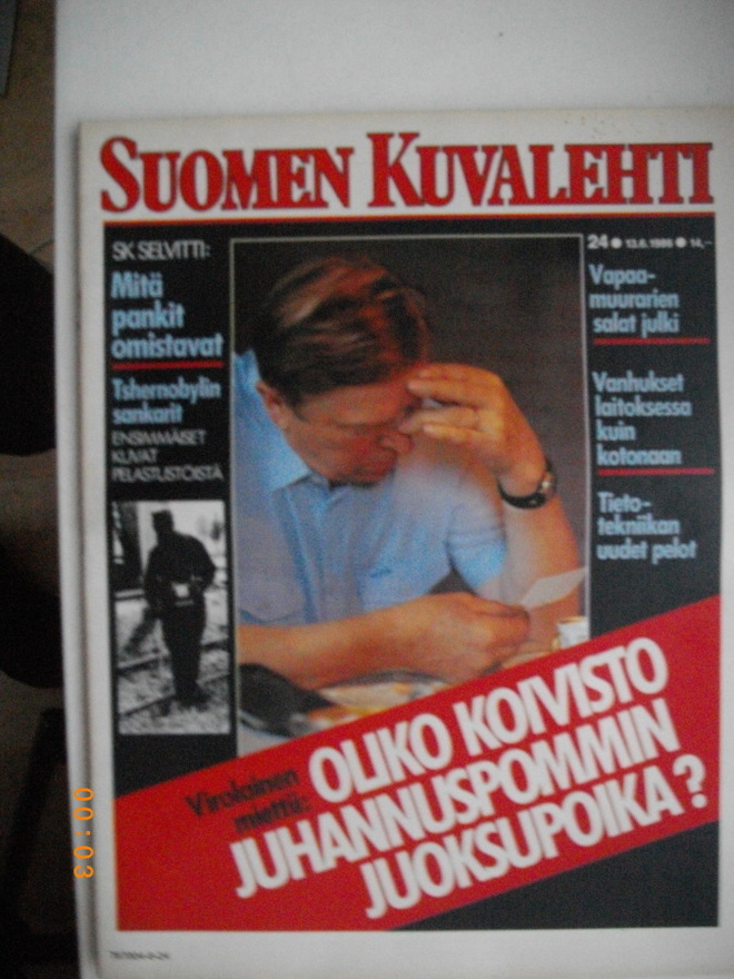 Suomen Kuvalehti Nro 24/1986 (25.2)