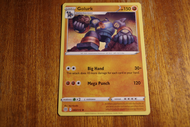 Golurk 83/172 ja Sigilyph 66/172, Brilliant Stars (2022)
