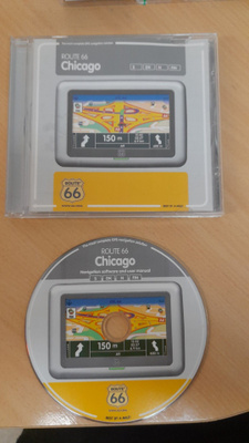 Route 66 navigaattori cd