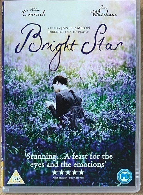 Bright Star DVD ohjaus Jane Campion