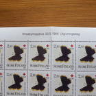 Postimerkkiarkki Punainen Risti 1986 perhosia - 2,10 + 0,45 - pikkukuva 2