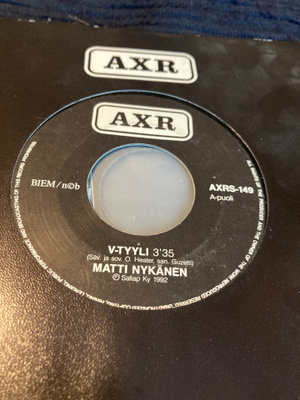 Matti Nykänen V-tyyli single 1992