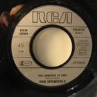Rick Springfield: Rock Of Life 7" - pikkukuva 3
