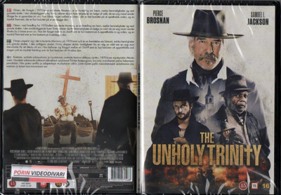 unholy trinity (18 844) UUSI -FI- DVD pierce brosnan 2024