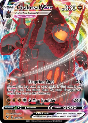 Coalossal VMAX 099/185 - Vivid Voltage - NM/M