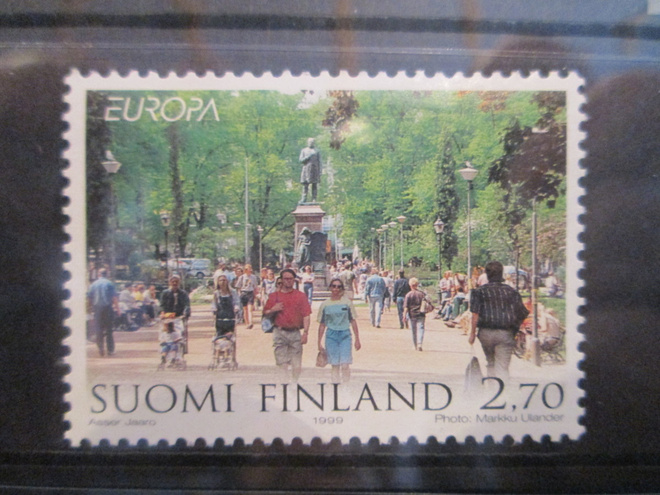POSTITUORE POSTIMERKKI EUROPA 2.70 ILM. 1999