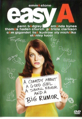 dvd, Easy A (Emma Stone, Lisa Kudrow, Amanda Byne) [komedia]