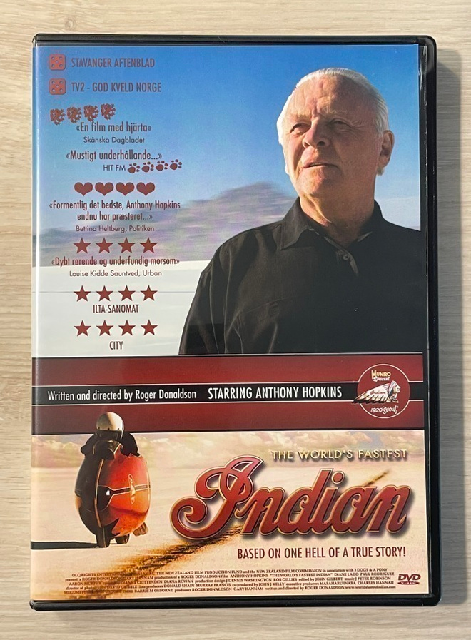 Maailman nopein intiaani (2005) Anthony Hopkins