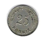 1921 25 PENNIÄ KOLIKKO KÄYTETTY - pikkukuva 1