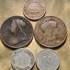 1900 kolikkosetti, 5kpl - pikkukuva 1