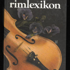 Odhner, Einar : Svenskt rimlexikon - pikkukuva 1