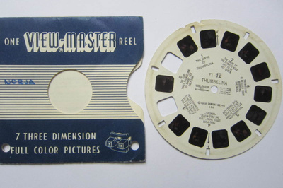 VIEW-MASTER KUVAKIEKKO N:o FT 12 THUMBELLINA