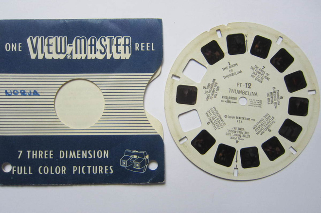 VIEW-MASTER KUVAKIEKKO N:o FT 12 THUMBELLINA
