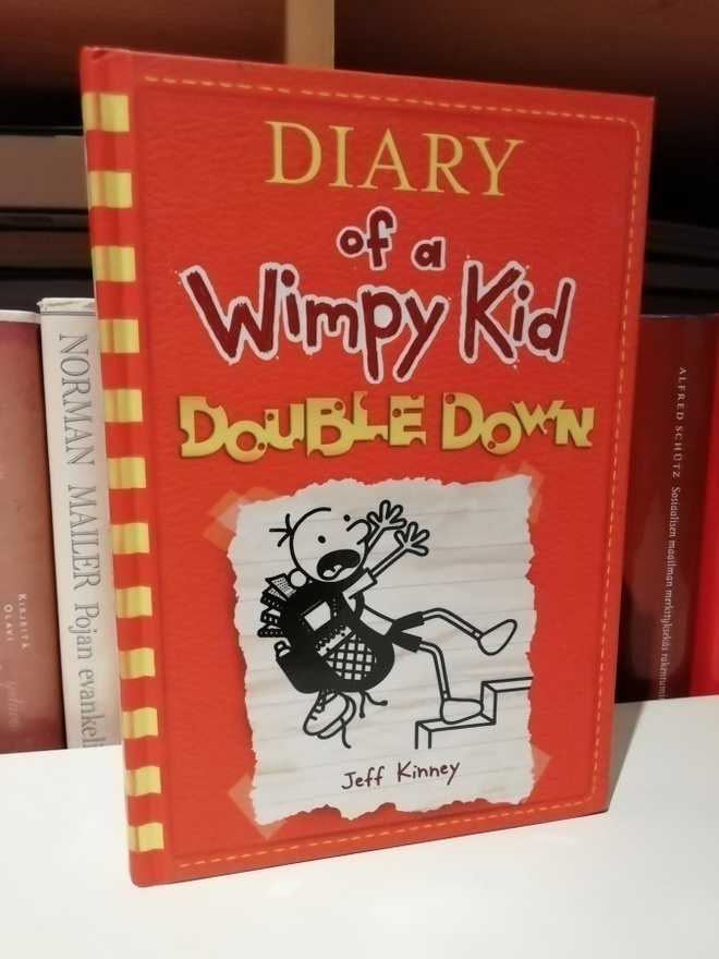 Jeff Kinney - Diary of a Wimpy Kid - Double Down - Uusi