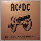 AC/DC : LP For those about to rock (USA 1981) - pikkukuva 1