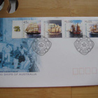 Australia, FDC-kuori purjelaivoista 4 erinlaista - pikkukuva 1