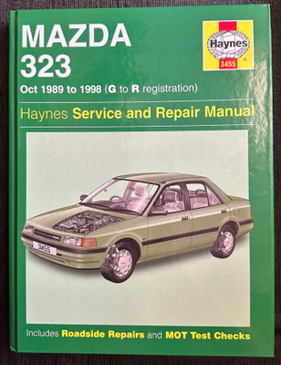 Haynes 3455 Mazda 323 1989 - 1998 korjausopas