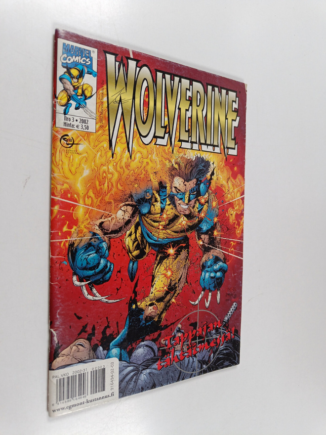 Wolverine n:o 3/2002 : Tappajan tähtäimessä!