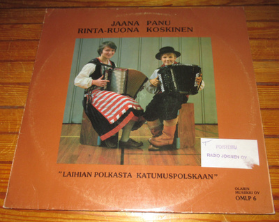 Panu Koskinen Laihian polkasta Katumuspolskaan LP vinyyli
