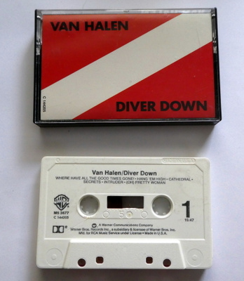 VAN HALEN Diver Down C-KASETTI