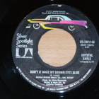 7" CRYSTAL GAYLE - Green Door - single 1977 country rock EX - pikkukuva 2