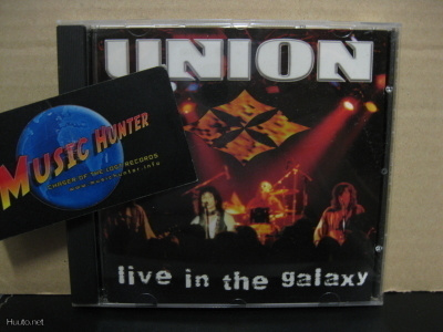 UNION - LIVE IN THE GALAXY -1990 PRESS- UUSI CD +