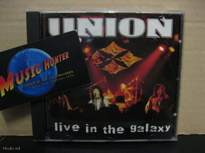 UNION - LIVE IN THE GALAXY -1990 PRESS- UUSI CD +