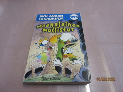 Aku Ankan taskukirja 295: Maanalainen mullistus 1.p *