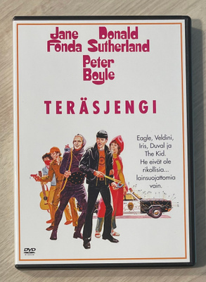 TERÄSJENGI (1973) Jane Fonda, Donald Sutherland, Peter Boyle