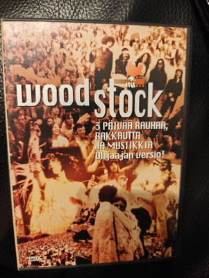 Woodstock - 3 päivää rauhaa, rakkautta ja musiikkia DVD