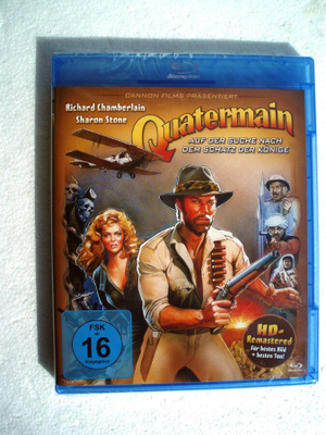 Quatermain - Kuningas Salomonin kaivokset Blu-ray