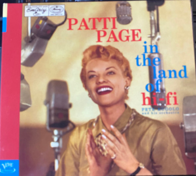 Patti Page in the Land of Hi-Fi cd